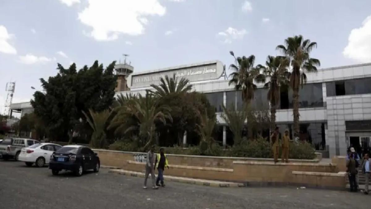 İsrail, Yemen Havalimanını Vurdu