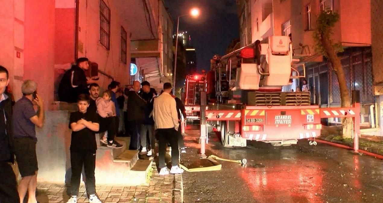 İstanbul Küçükçekmece’de halkı sokağa döken yangın