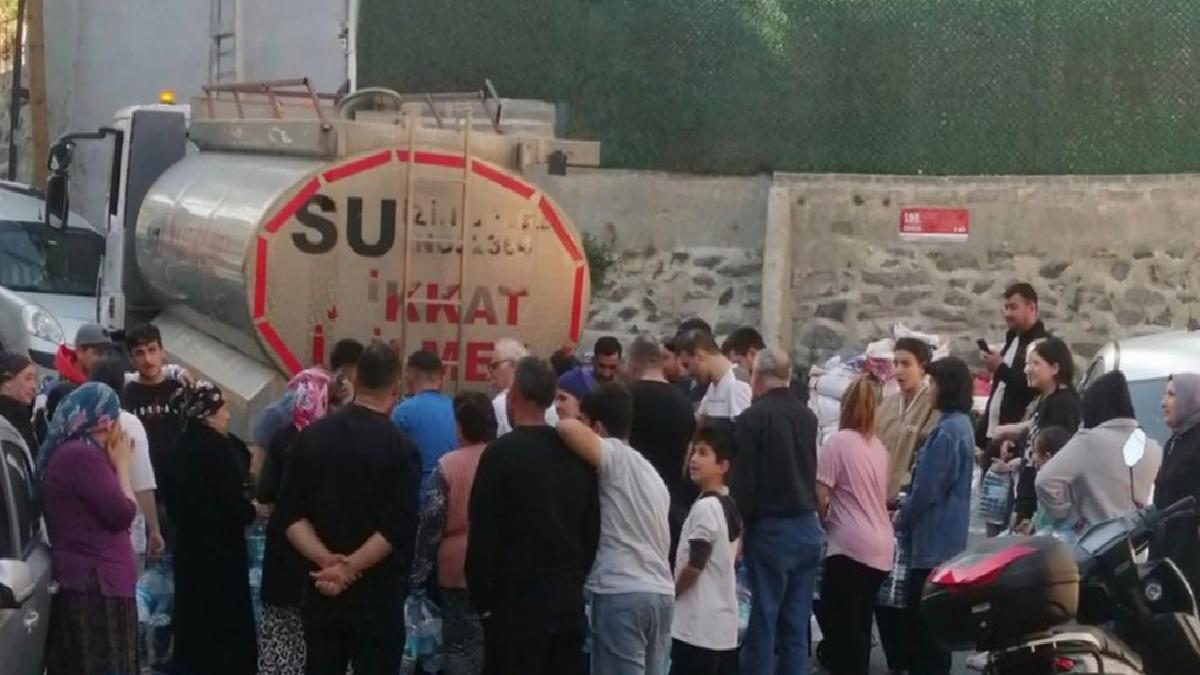 İstanbul Sarıyer’de su sorunu vatandaşı mağdur etti