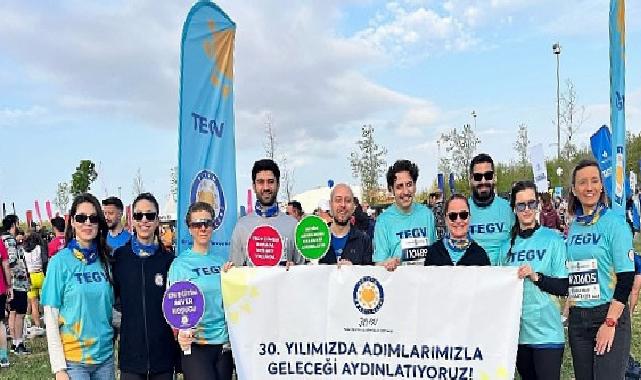 İstanbul Yarı Maratonu kapsamında başlatılan kampanyayla 117 TEGV’li çocuğa eğitim desteği sağlandı