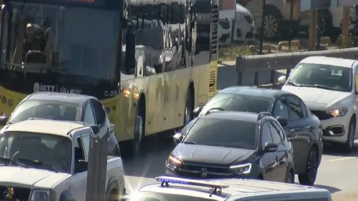 İstanbul’da Trafik Yoğunluğu Yüzde 65