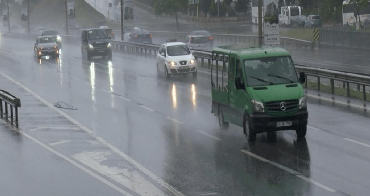 İstanbul’u yağmur vurdu: Sabahtan bu yana etkisi sürüyor