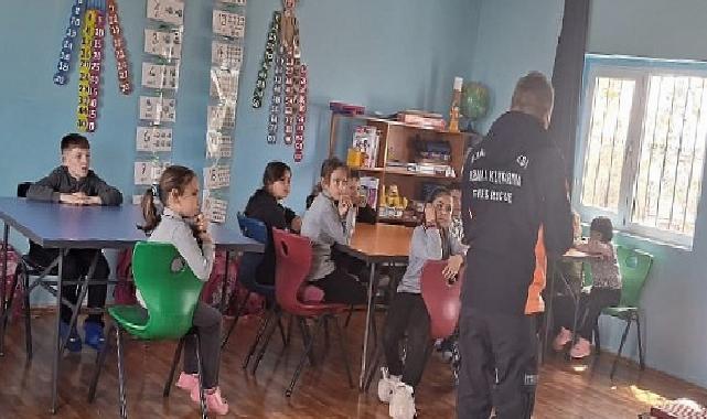 İtfaiye’den Öğrencilere Yangın Güvenliği Eğitimi