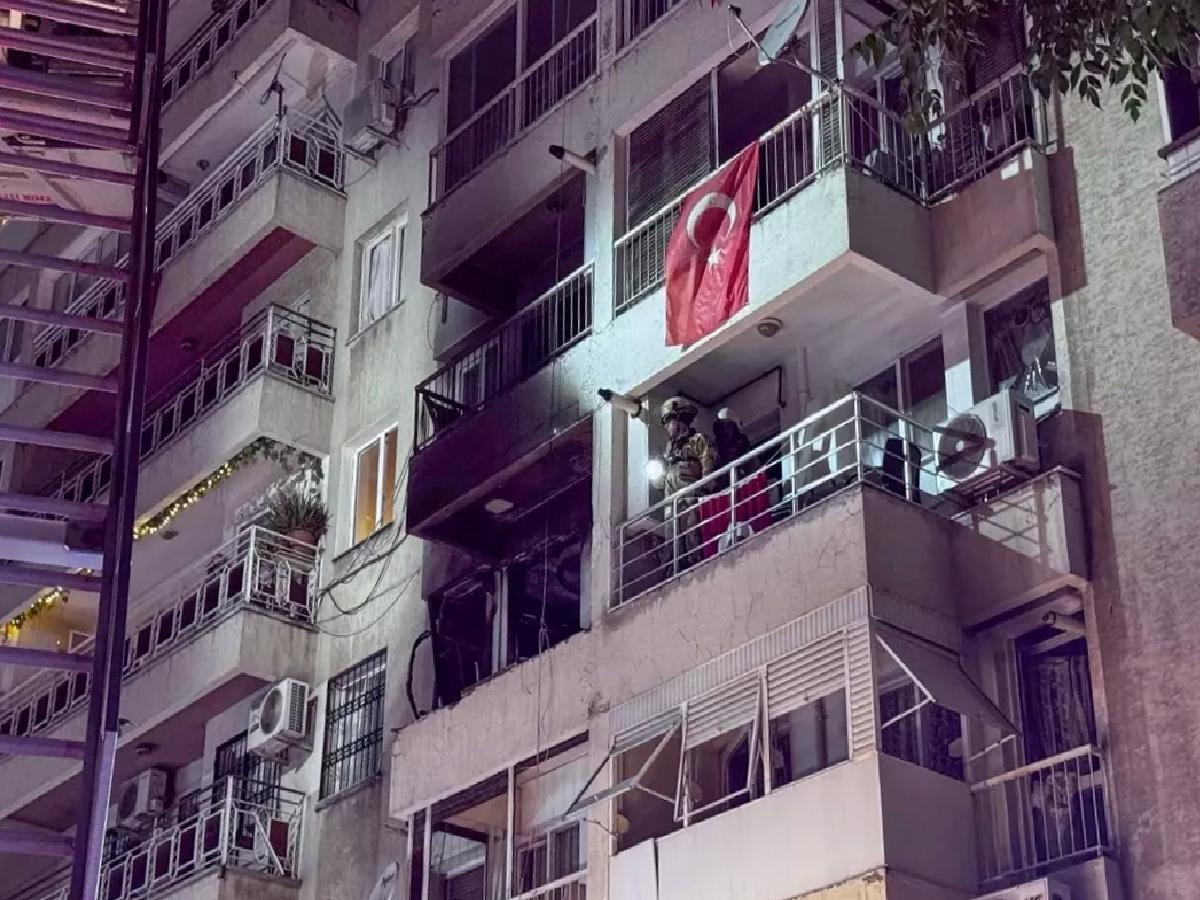 İzmir’de Doğal Gaz Patlaması: 4 Yaralı