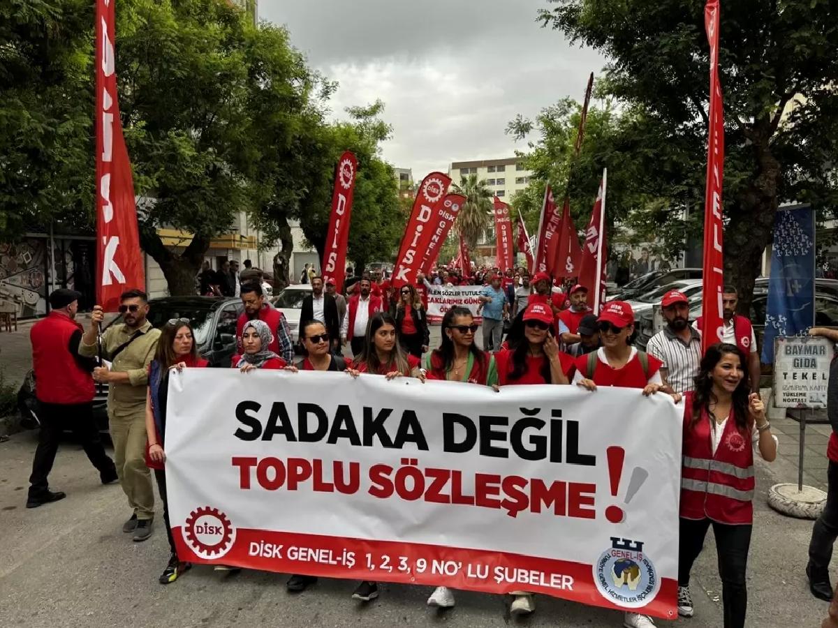 İzmir’de Grev Başladı