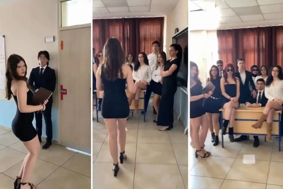 İzmir’de lise öğrencilerinin çektiği video izleyenleri ikiye böldü