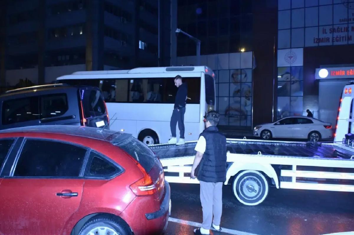 İzmir’de Trafik Kazası: 1 Yaralı