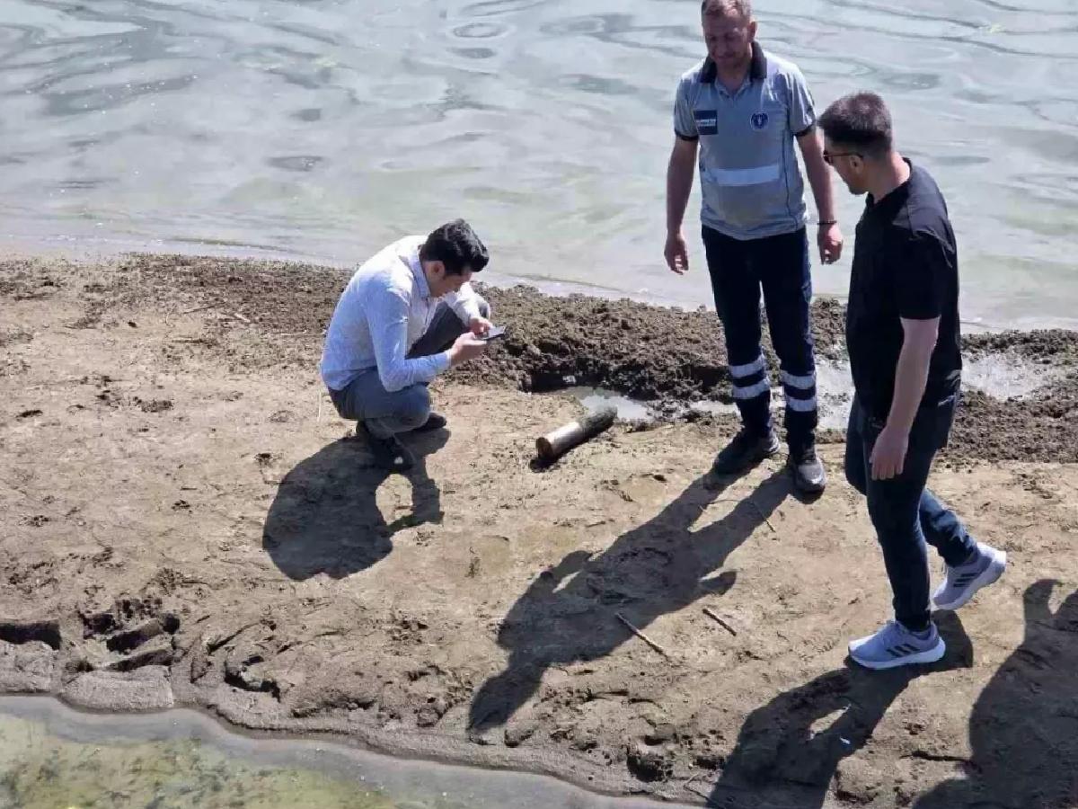 İznik Gölü’nde İki Top Mermisi Bulundu