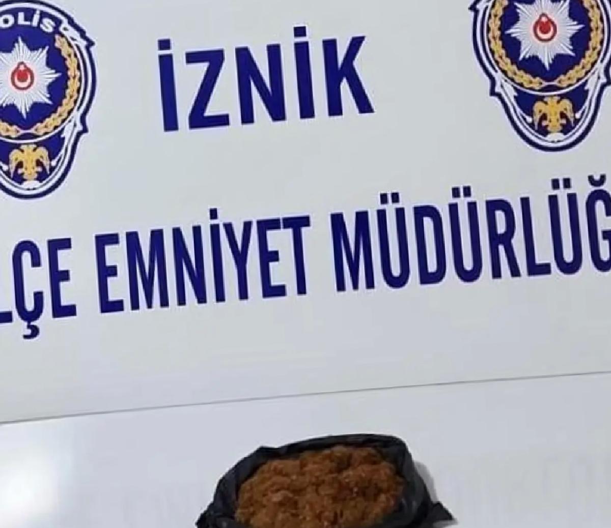 İznik’te Uyuşturucu Operasyonu: 1 Tutuklama