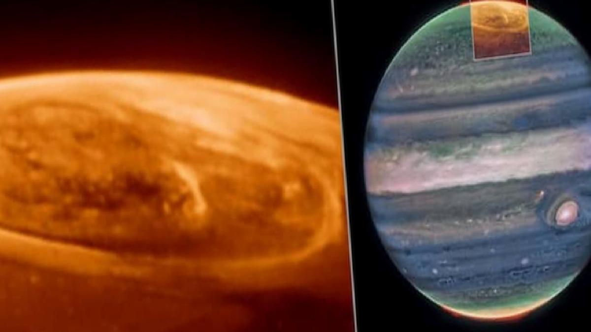 James Webb, Jüpiter’in devasa mega auroralarını görüntüledi