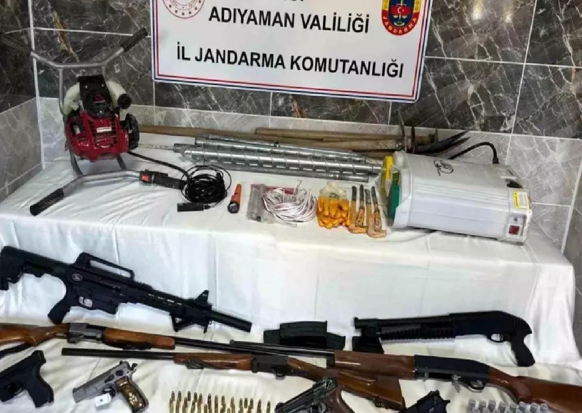 Kaçak Kazı Yapan 6 Kişi Yakalandı