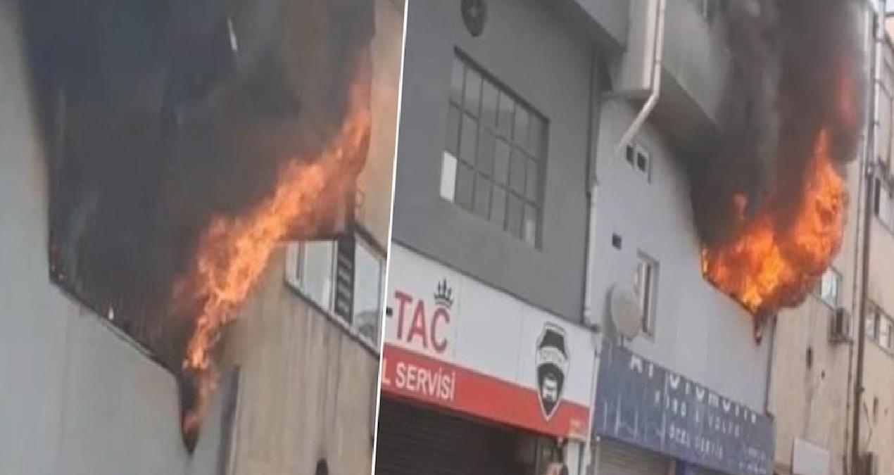 Kağıthane’de iş yerinde yangın: Ölü ve yaralı var