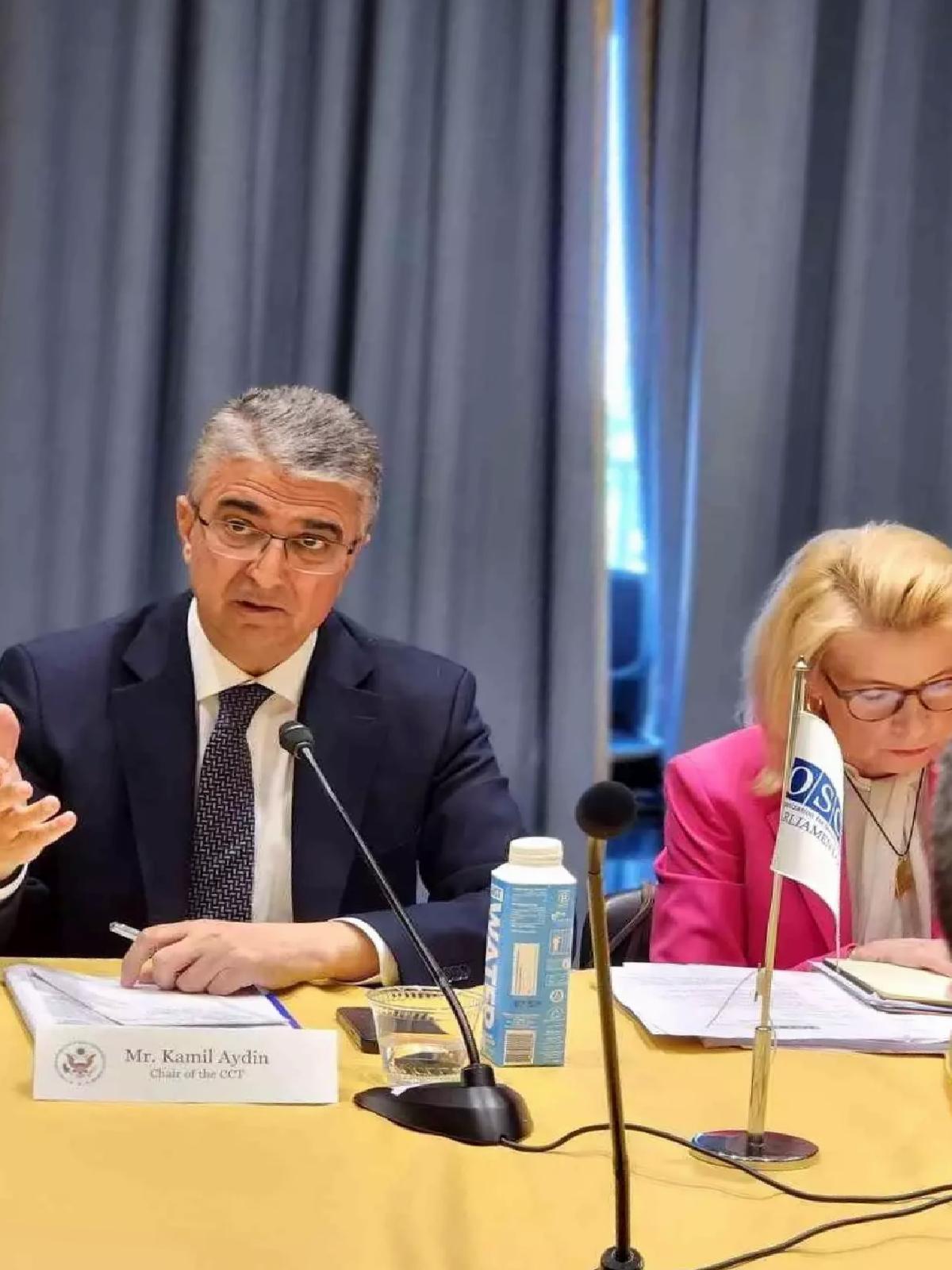 Kamil Aydın ABD’de Terörle Mücadele Toplantıları Yapıyor