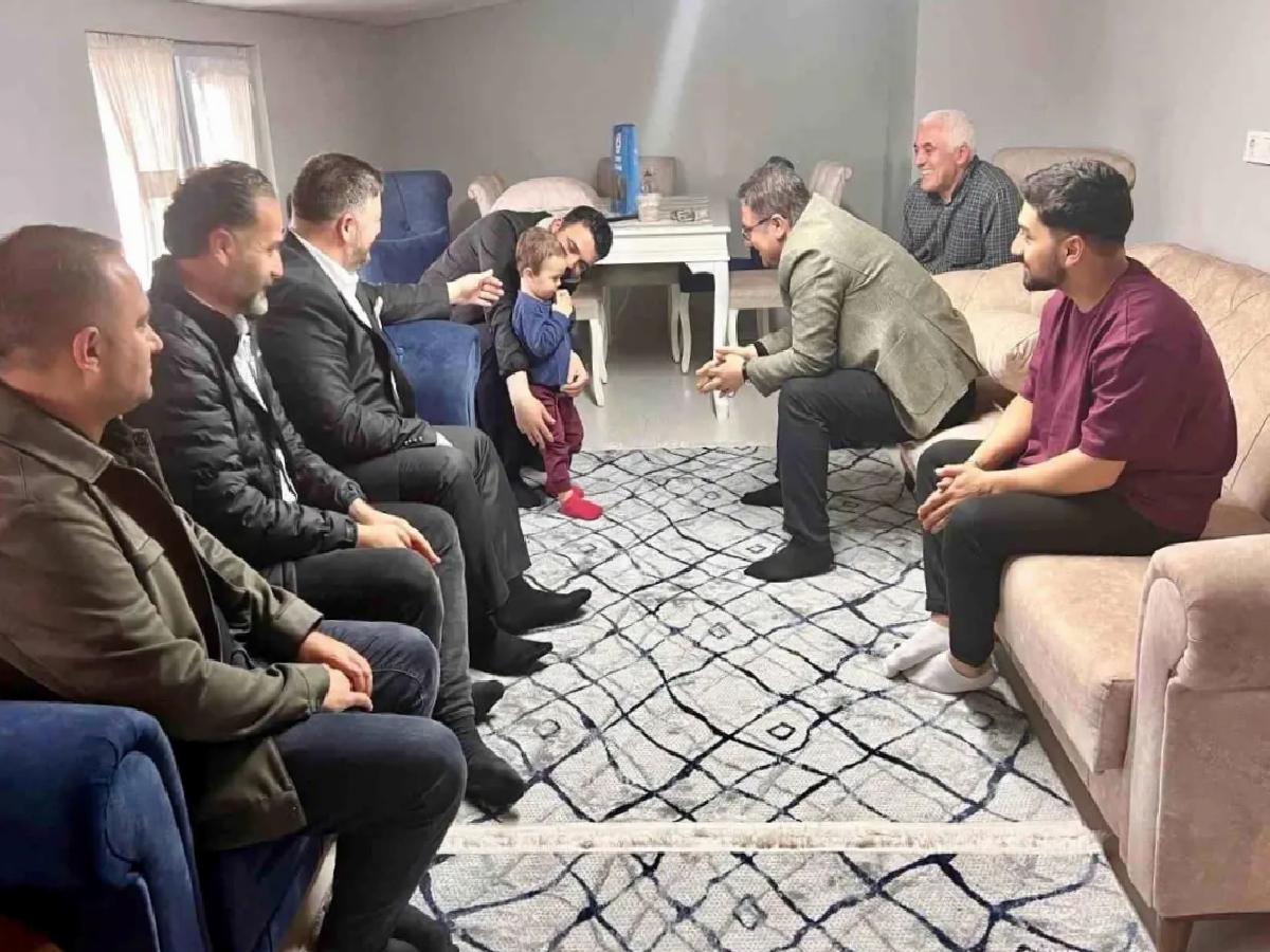 Kanseri Yenen Ali Asaf’a Destek Ziyareti