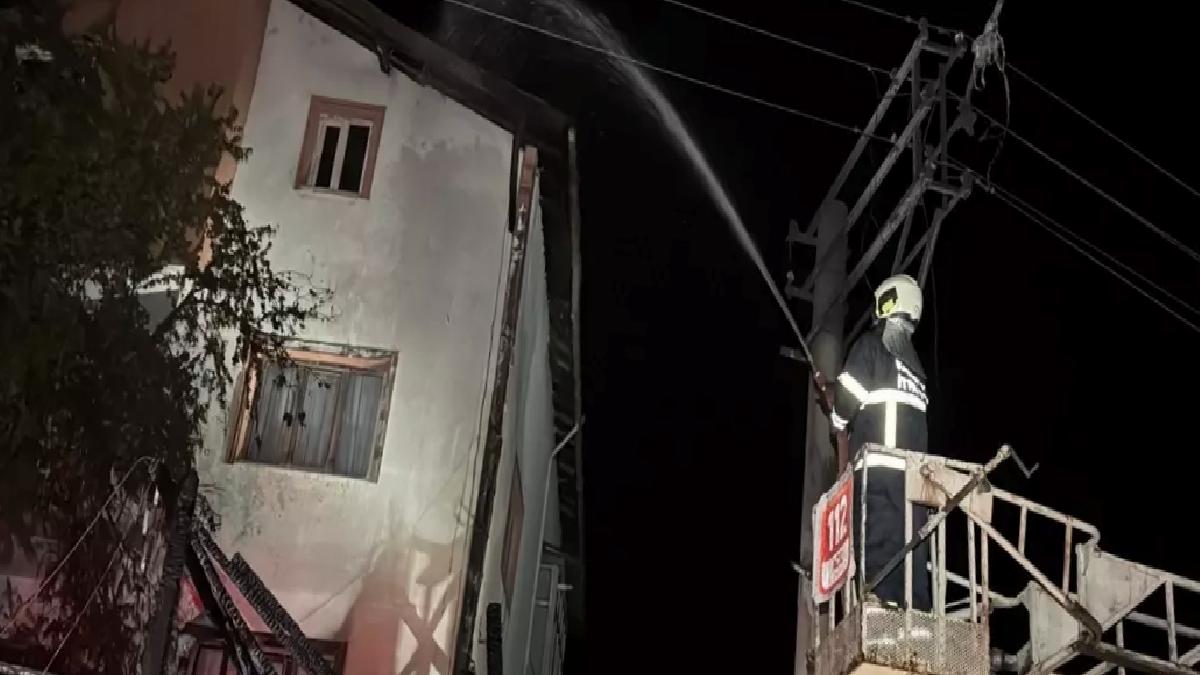 Karabük’te Garaj Yangını