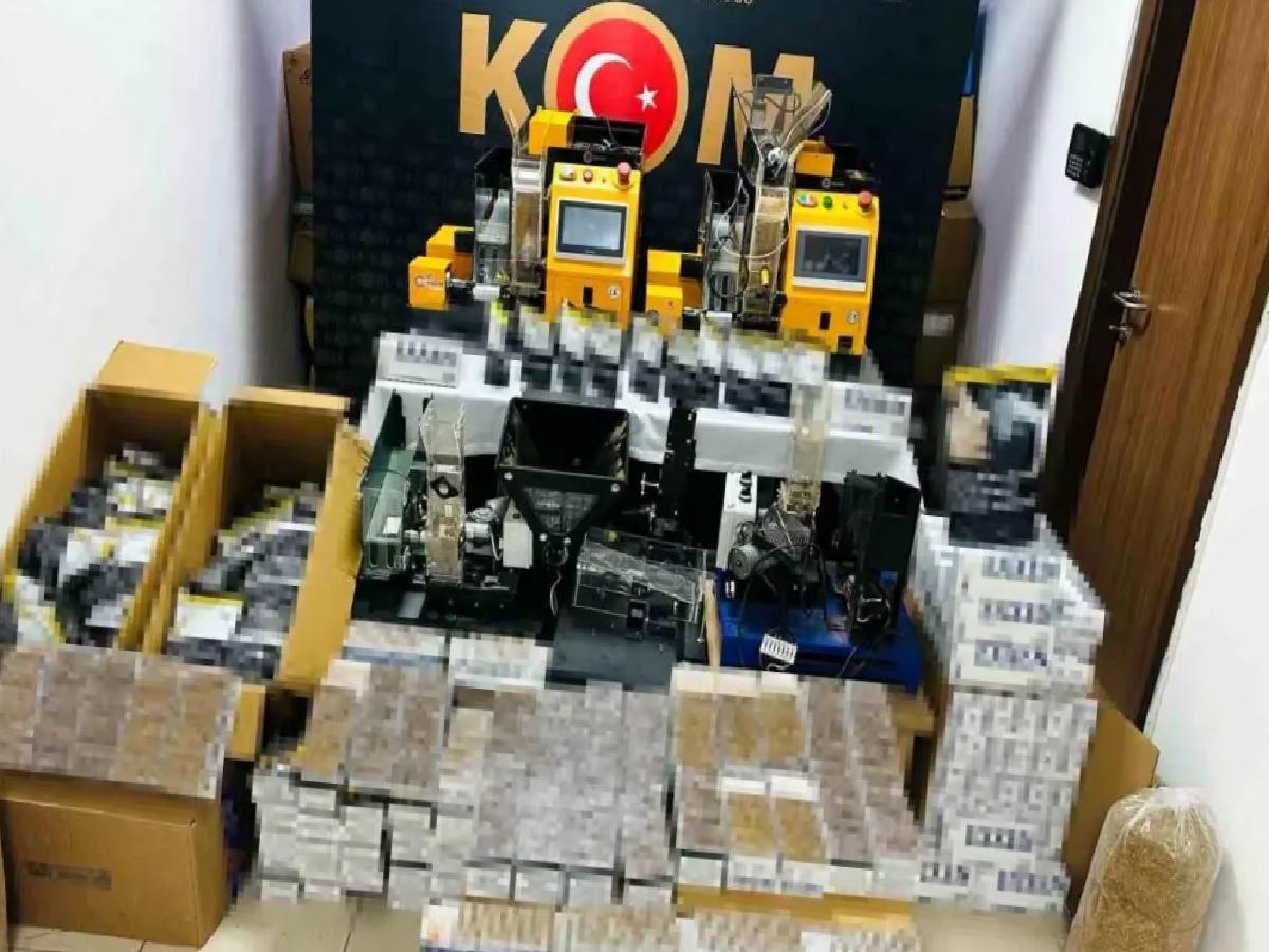 Karabük’te Kaçak Tütün Operasyonu
