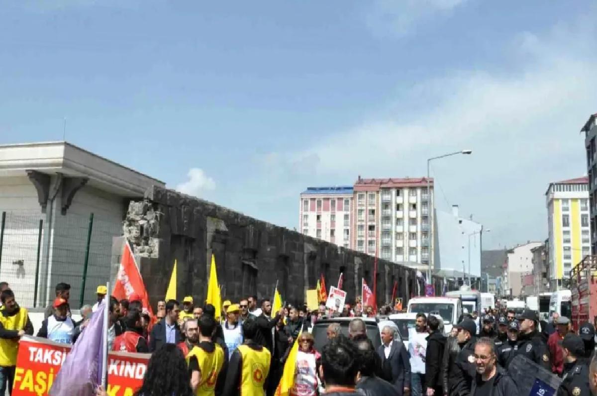 Kars’ta 1 Mayıs’da Polis ile Gerginlik