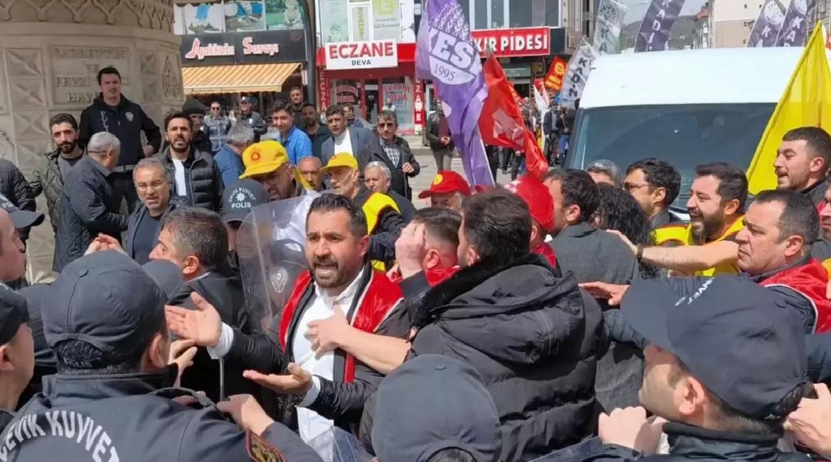 Kars’ta 1 Mayıs’ta Gerginlik