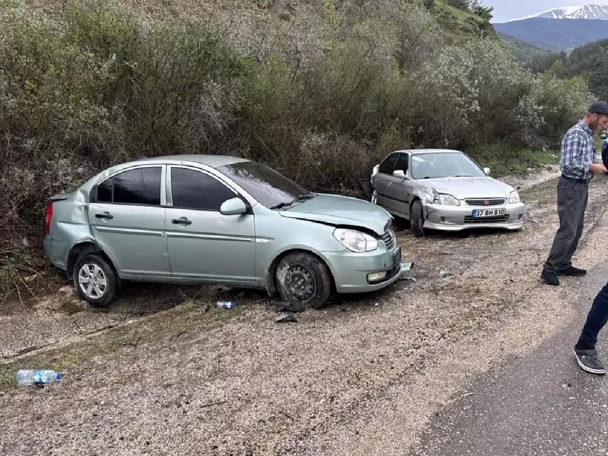 Kastamonu’da Trafik Kazası: 4 Yaralı