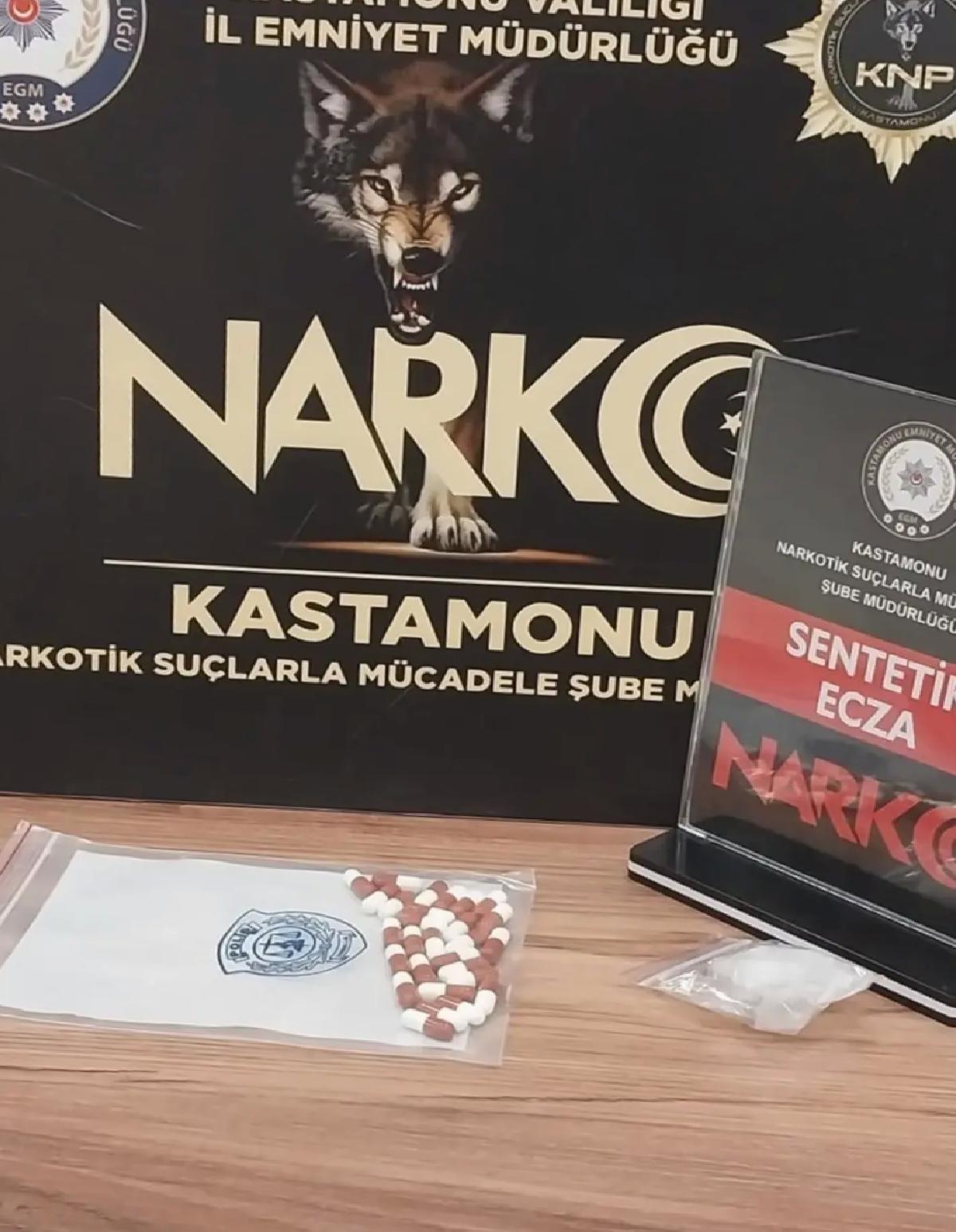Kastamonu’da Uyuşturucu Operasyonu