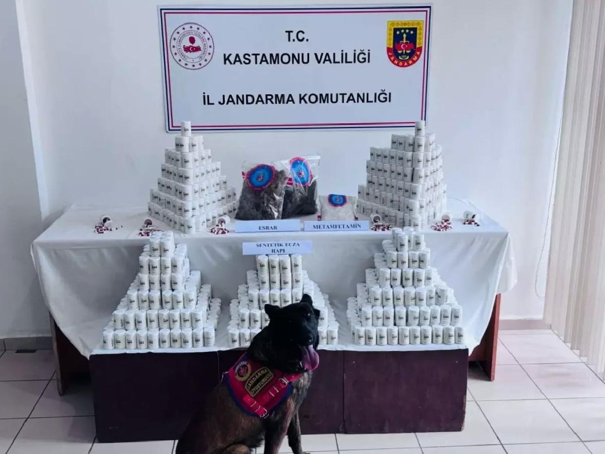 Kastamonu’da Uyuşturucu Operasyonu