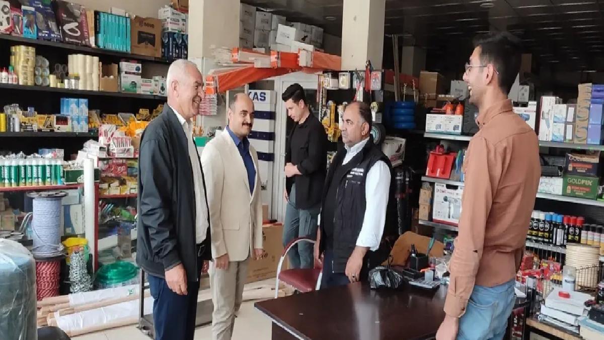 Kaymakam Altınöz Esnafı Ziyaret Etti