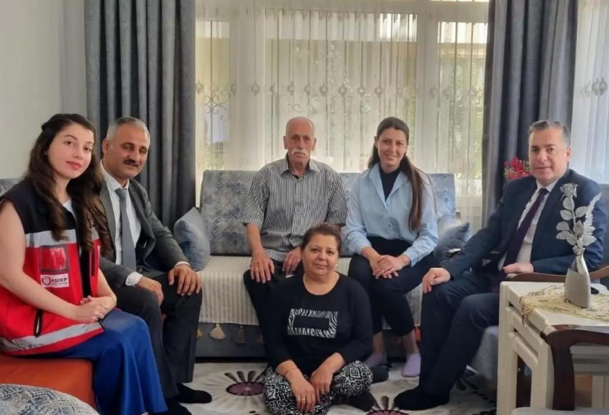 Kaymakam Kapankaya Engellileri Ziyaret Etti