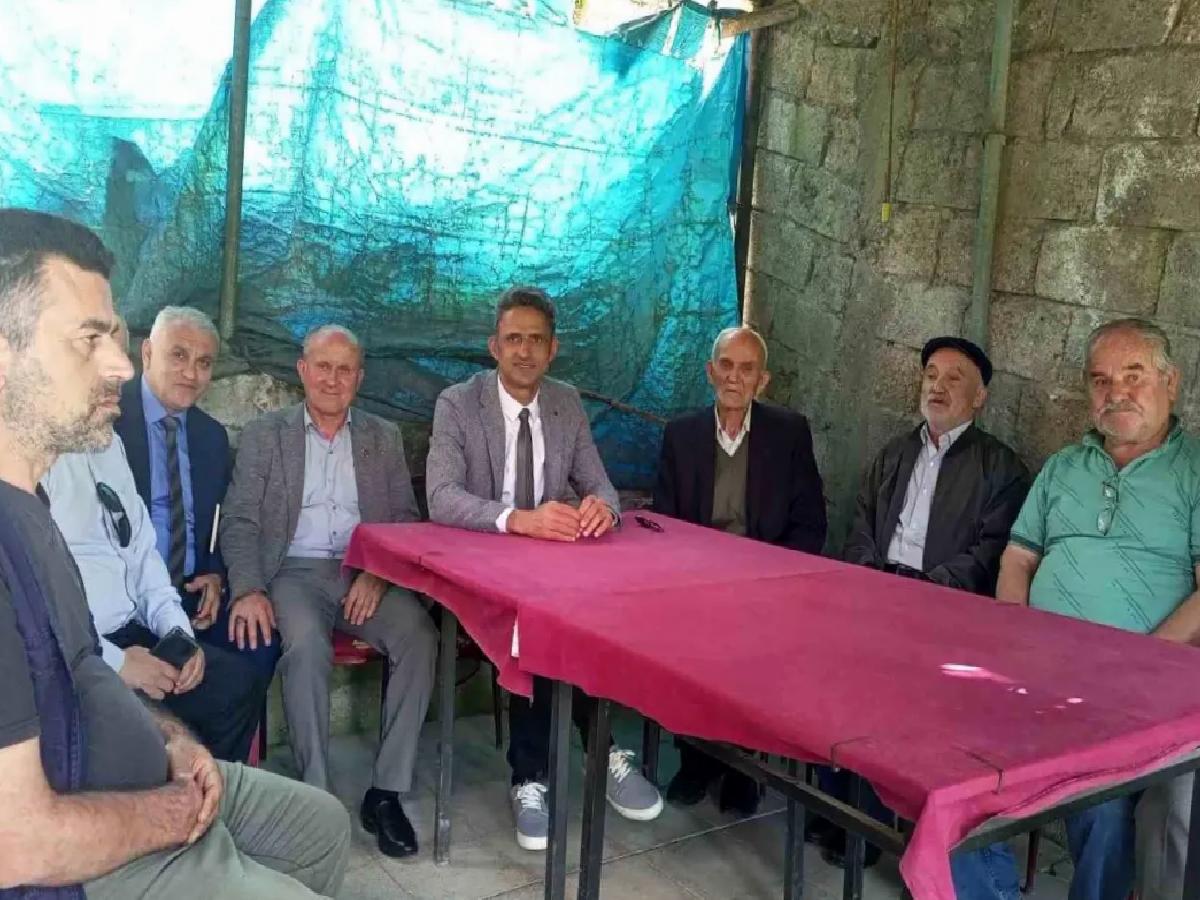 Kaymakam Kaya, Köylerde Ziyaret Gerçekleştirdi