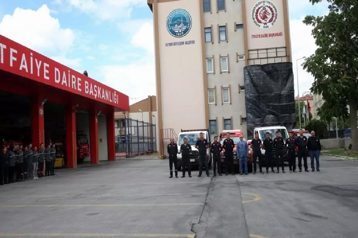 Kayseri İtfaiyesi Nisan’da 567 Olayda Müdahale Etti