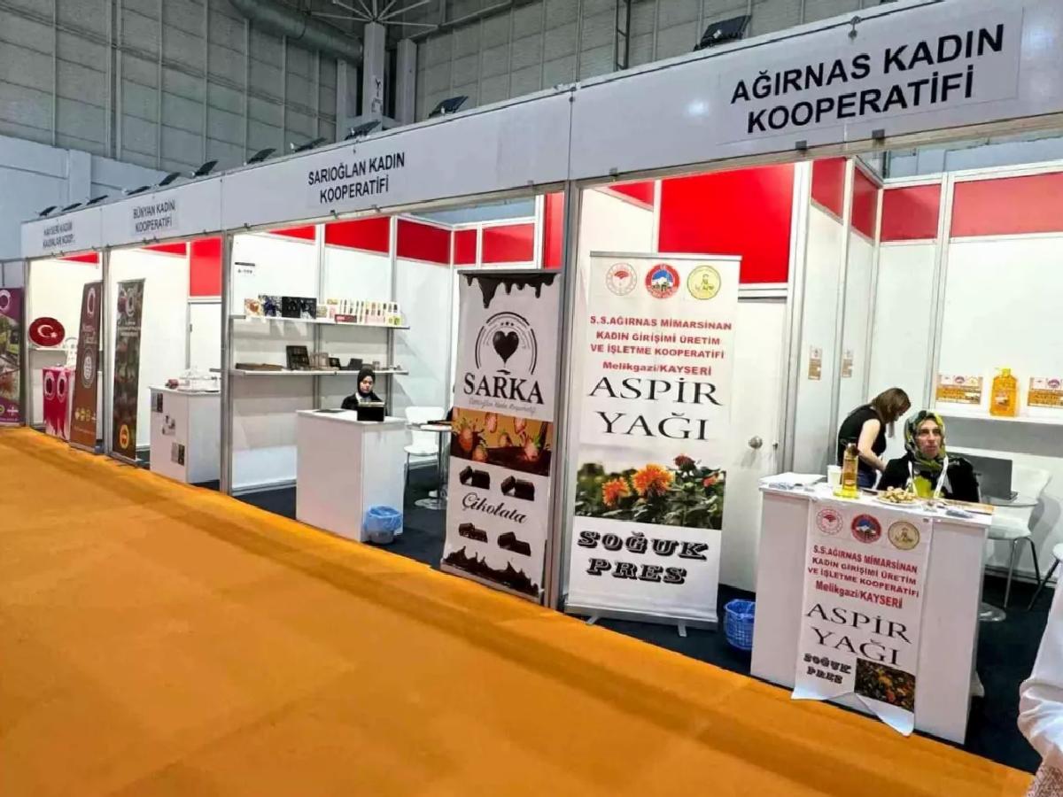 Kayseri Kadın Kooperatifleri Uluslararası Fuar’da