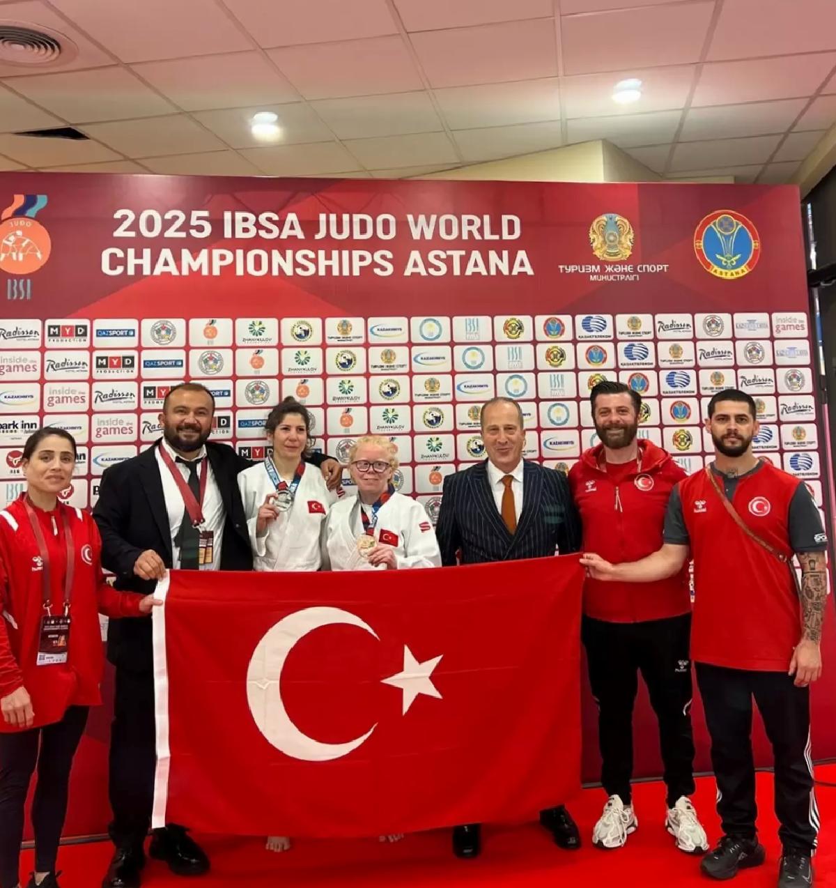 Kazakistan’da Judo Şampiyonası: İki Madalya