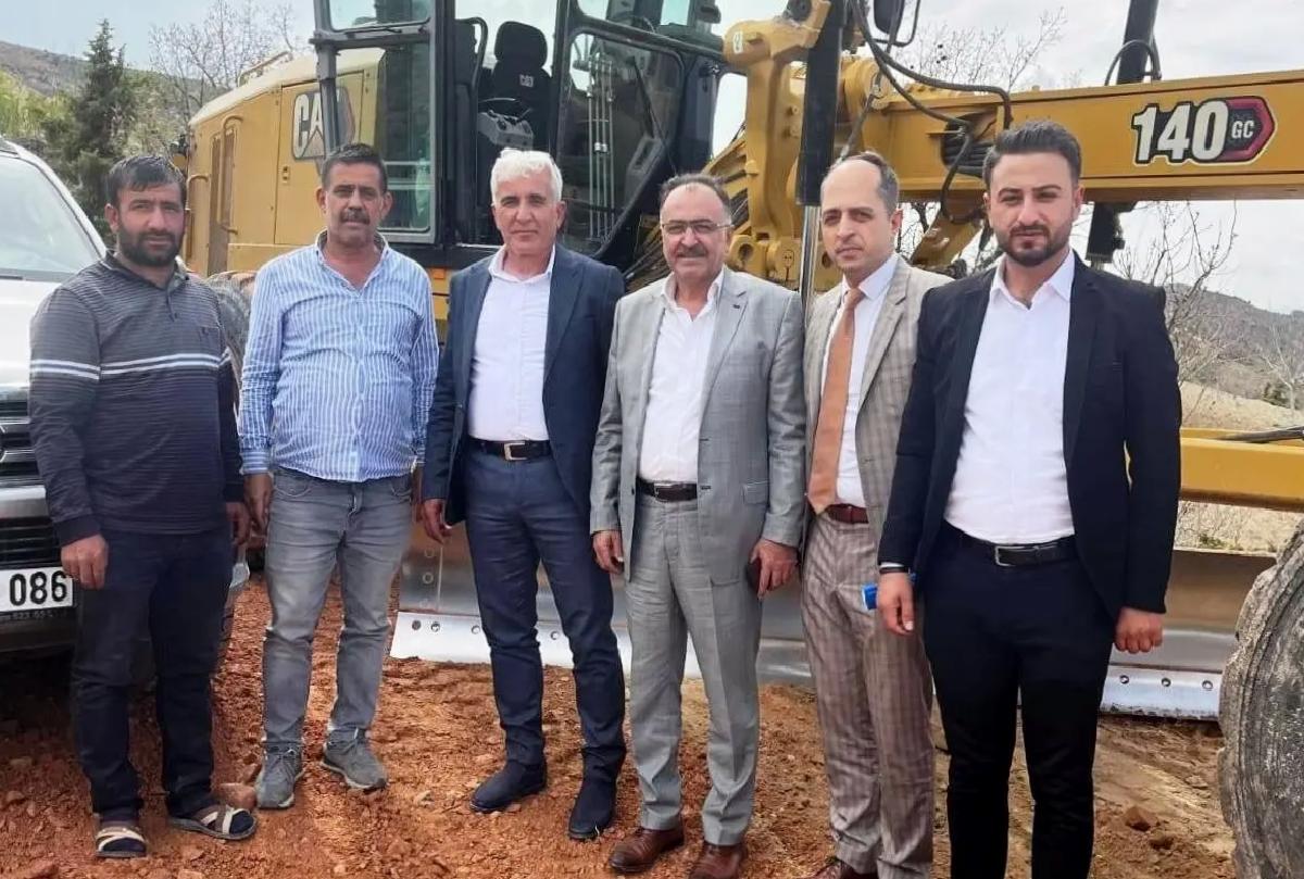 Keban’da Stabilize Yol Çalışmaları
