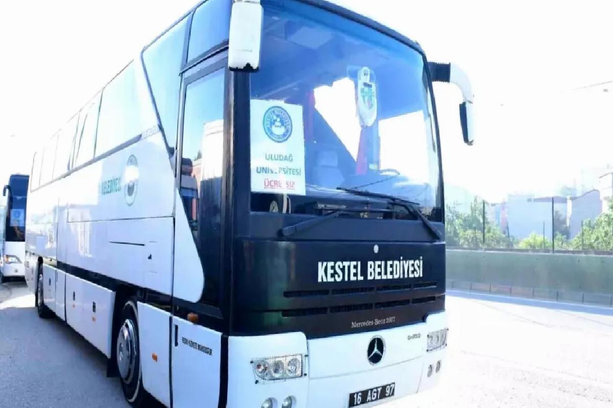 Kestel Belediyesi’nden Ücretsiz Servis Desteği