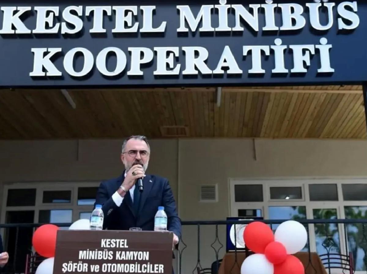 Kestel Minibüs Kooperatifinin Yenilenen Alanı Hizmete Açıldı