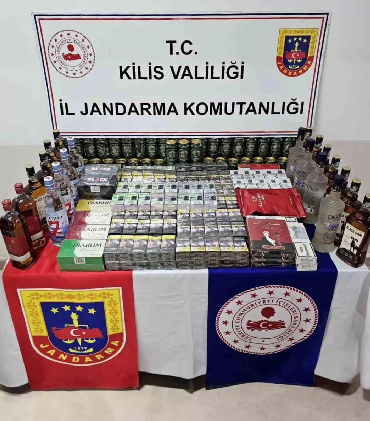 Kilis’te Kaçak Malzeme Operasyonu