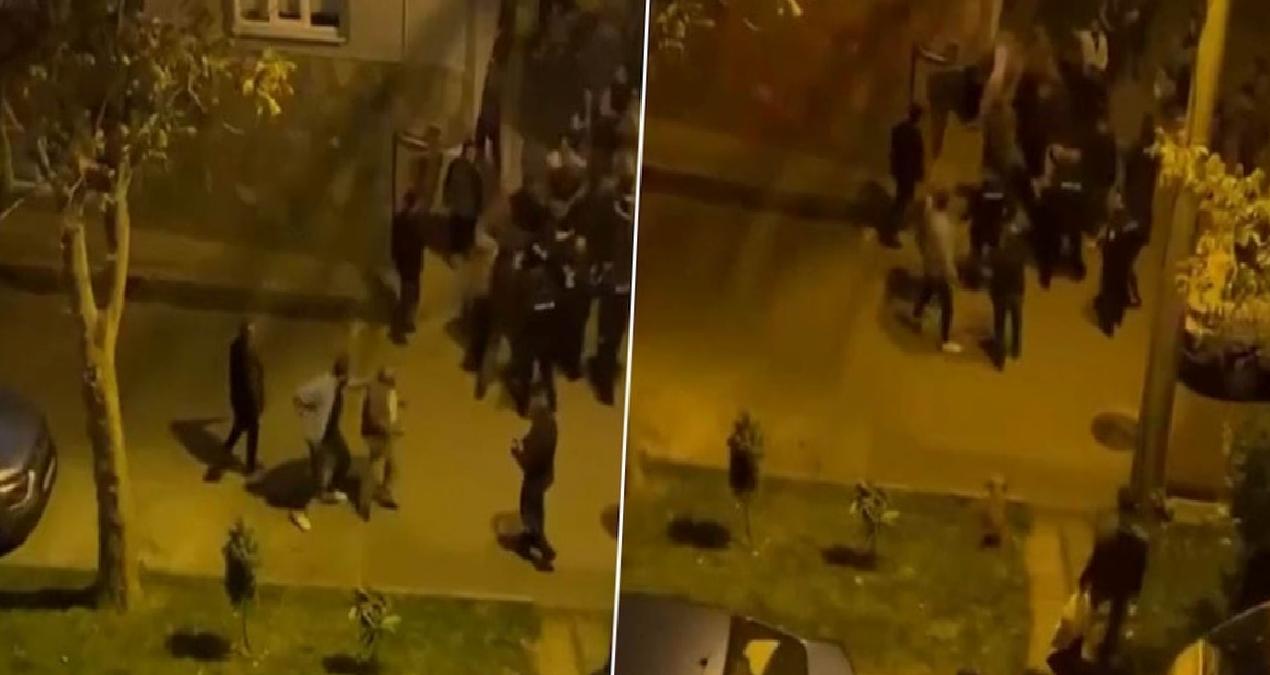 Kimlik sorgusu yapmak isteyen polislere saldırdı