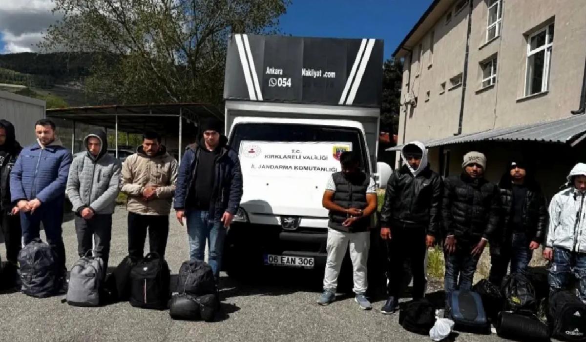 Kırklareli’nde 188 Kaçak Göçmen Yakalandı