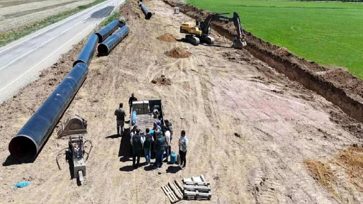 Kırklartepe Barajı’nda Sulama Çalışmaları Devam Ediyor