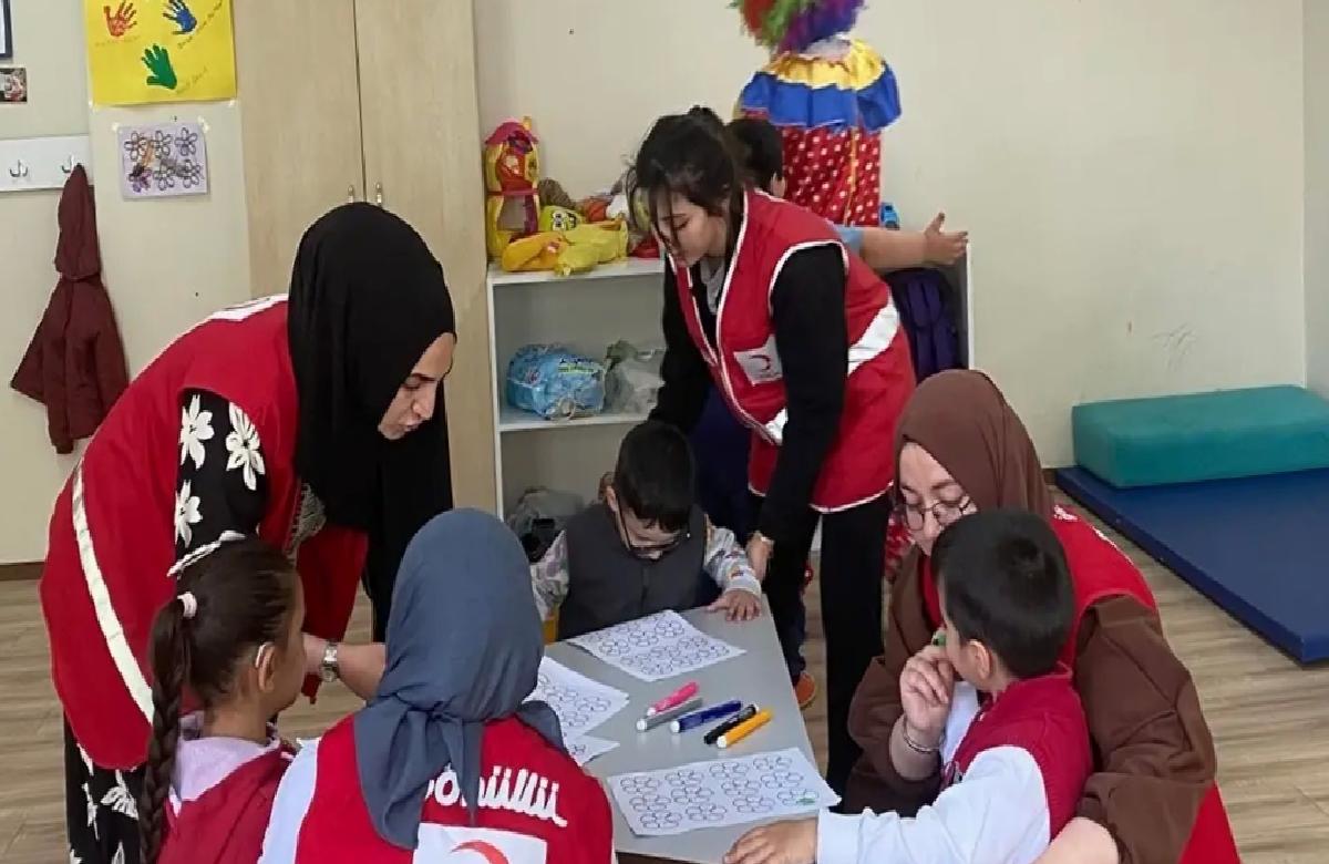 Kızılay’dan Özel Eğitim Öğrencilerine Ziyaret
