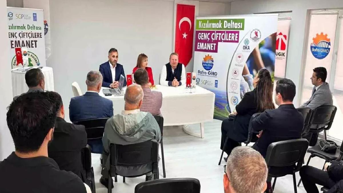 Kızılırmak Deltası’nda Genç Çiftçilere Proje