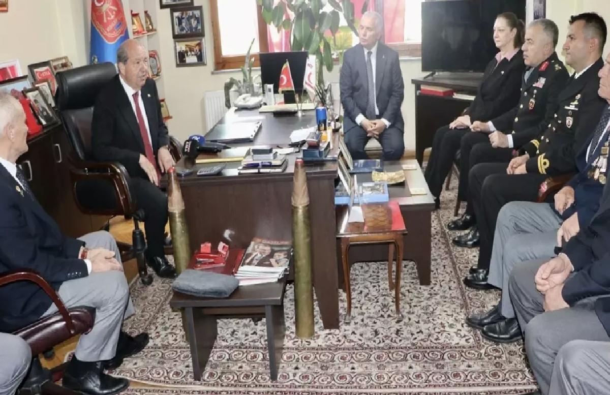 KKTC Cumhurbaşkanı Ersin Tatar, Trabzon’da Kıbrıs gazileriyle bir araya geldi Açıklaması