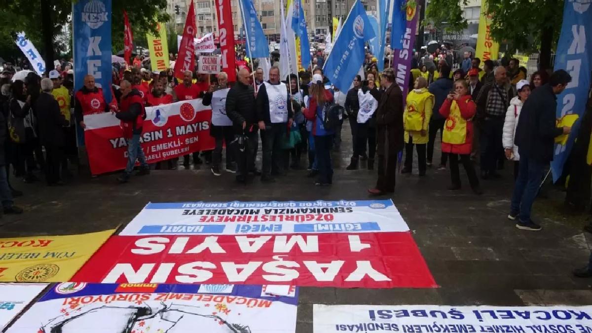 Kocaeli’de 1 Mayıs Yürüyüşü