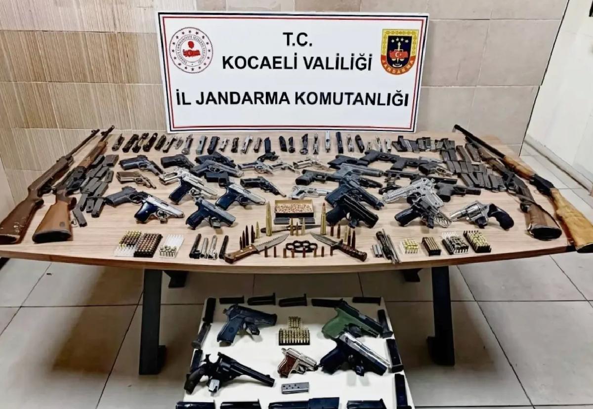 Kocaeli’de Silah Kaçakçılığı Operasyonu
