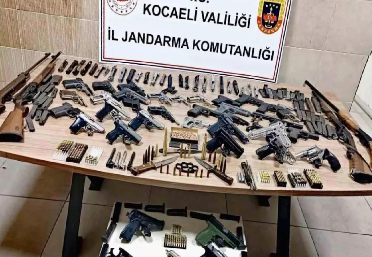 Kocaeli’de Silah Kaçakçılığı Operasyonu