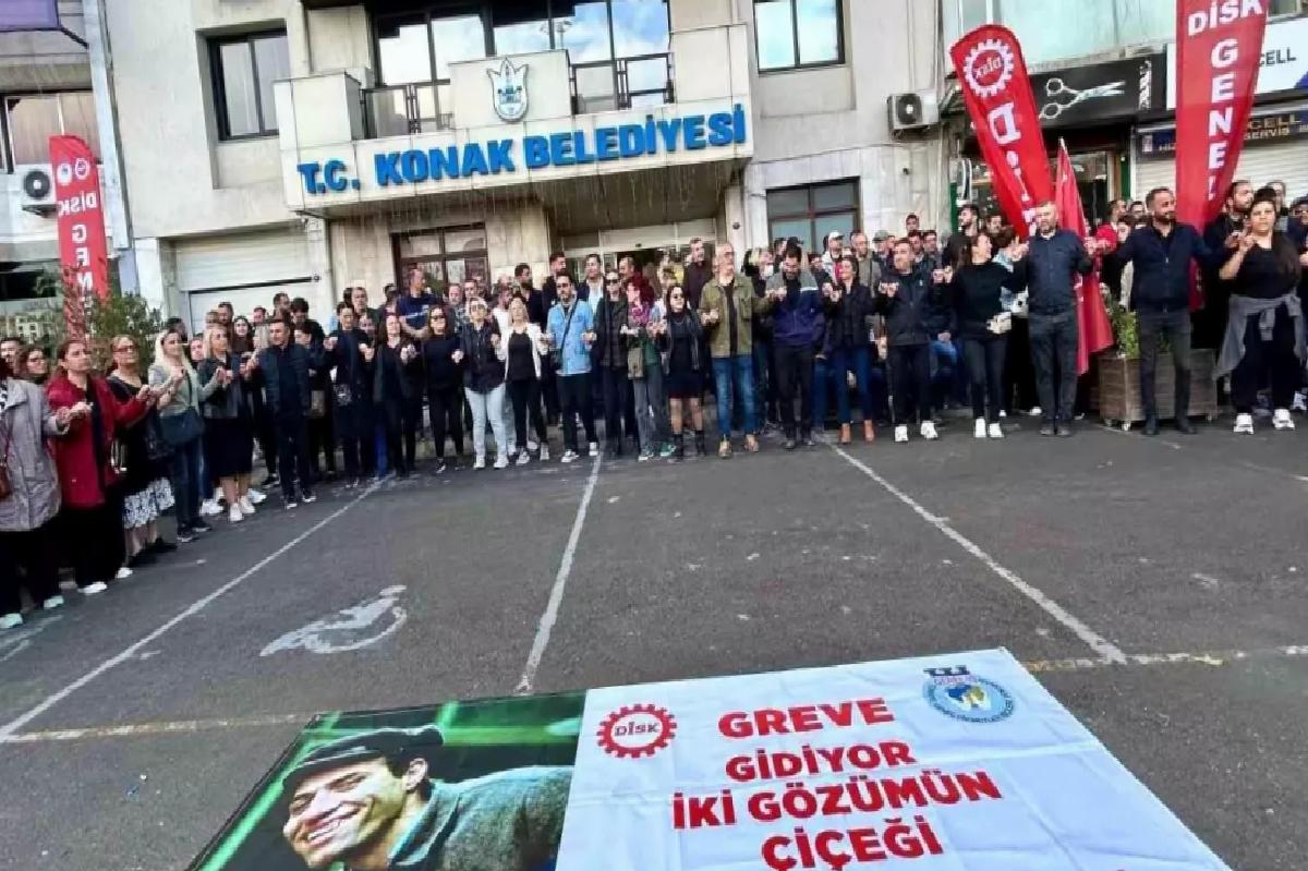 Konak Belediyesinde İşçiler Grev Hazırlığında