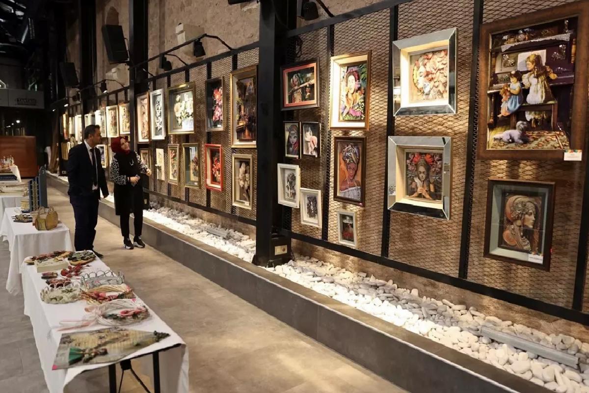 Konya’da Kağıt Rölyef Sergisi Açıldı