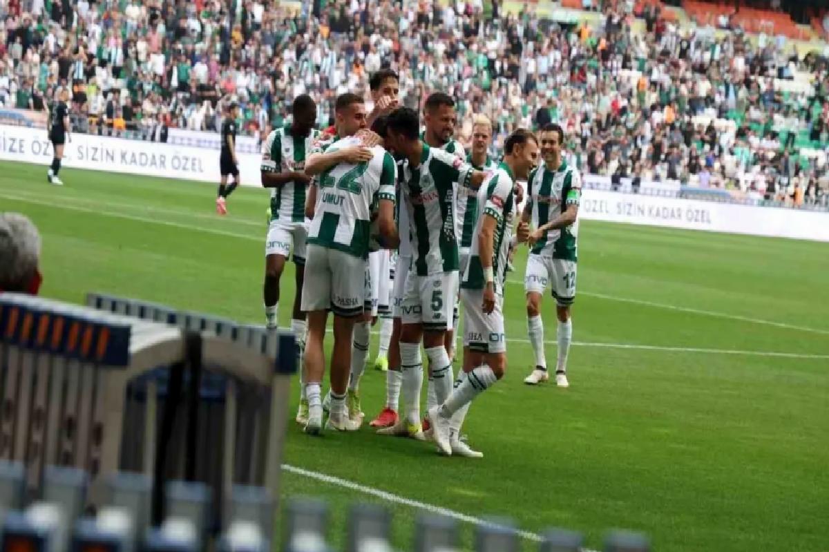 Konyaspor, 17 yıl sonra 6 lig maçında da galip!