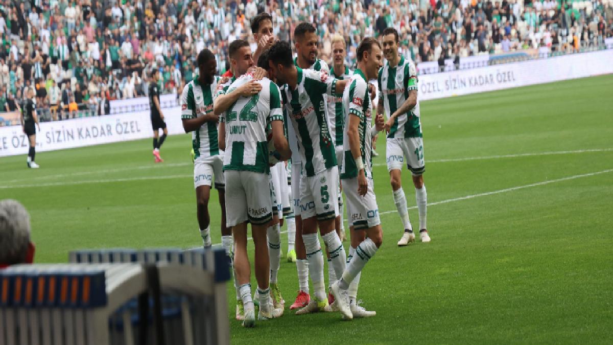 Konyaspor 17 yıl sonra art arda 6. kez sahasında galip!