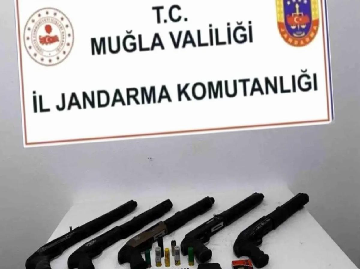 Köyceğiz’de Ruhsatsız Silah Ele Geçirildi