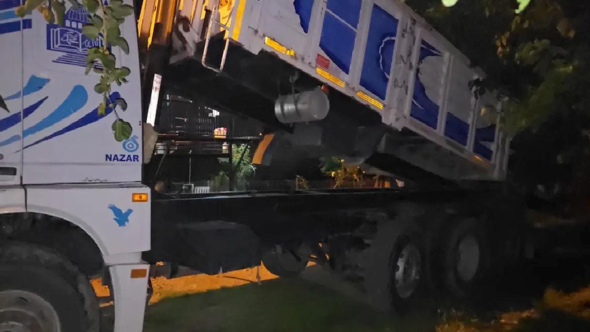 Kozan’da Kamyon Tamiri Faciası